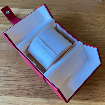 New Unworn OMEGA Cosmetic Case + Paper Bag