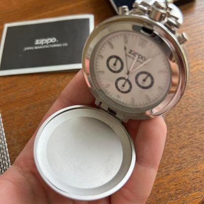 Zippo Pocket Watch New Unused Warranty Included