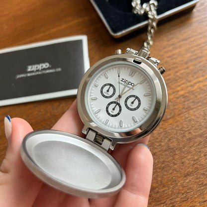 Zippo Pocket Watch New Unused Warranty Included