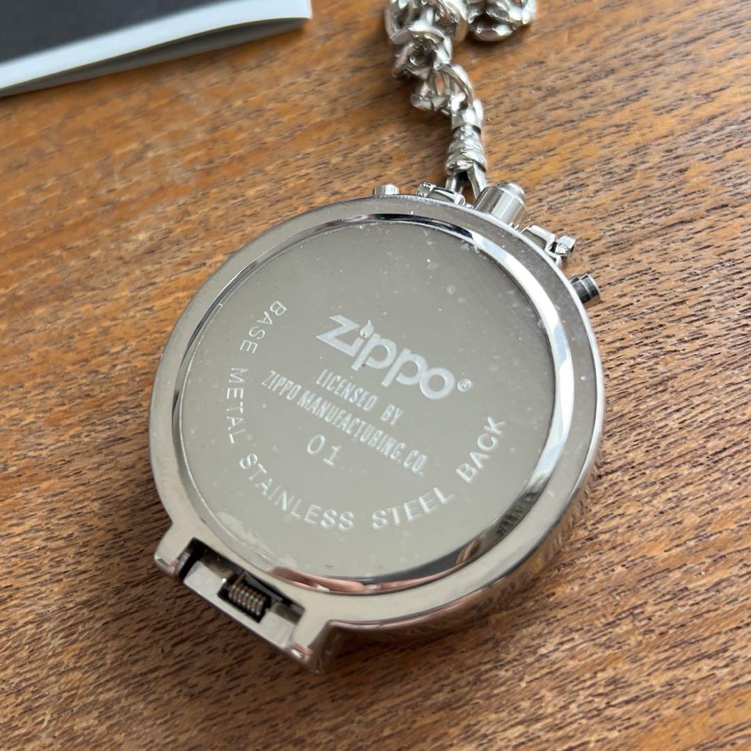 Zippo Pocket Watch New Unused Warranty Included
