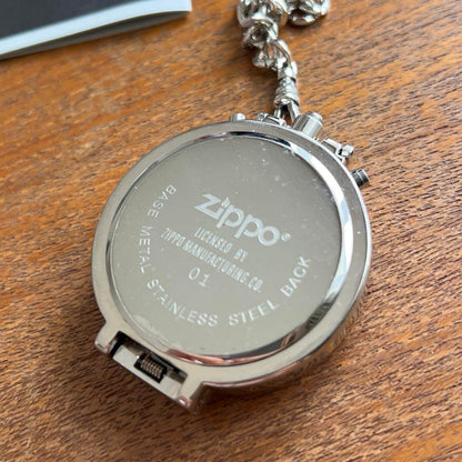 Zippo Pocket Watch New Unused Warranty Included