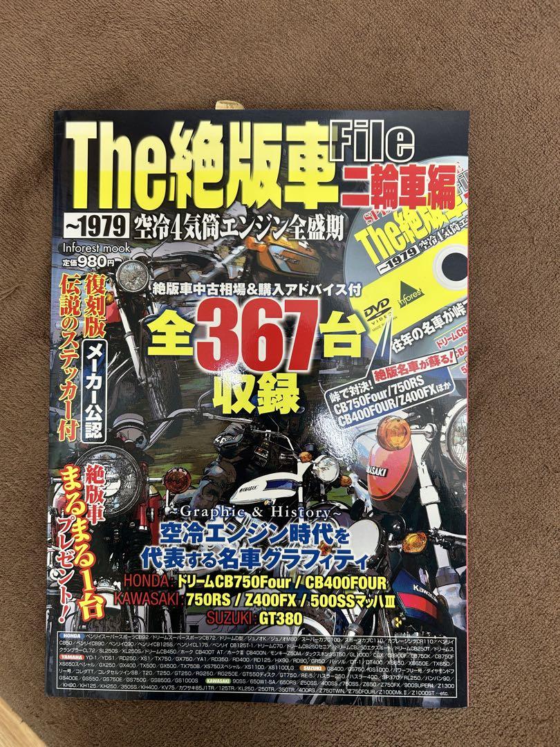 The Out-of-Print Bike File Two-Wheeled Edition 367 Units Recorded  Late Model Out-of-Print CB750F