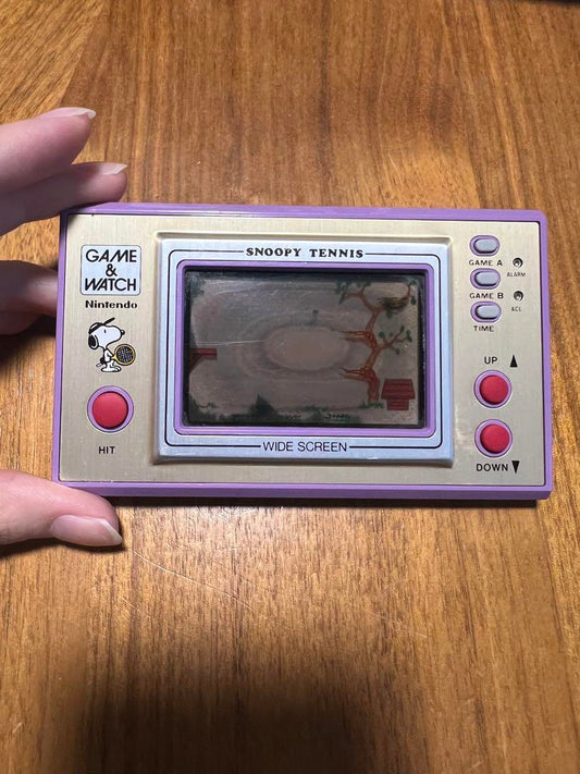 Nintendo GAME & WATCH Snoopy Tennis (SP-30)