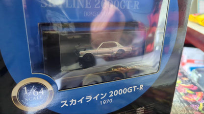 Mini Car Skyline 2000GT-R 1970 1/64