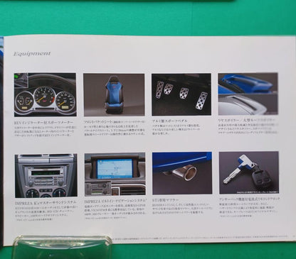 Near-Mint 2000 Subaru Impreza STi 2nd Generation GDB Type Release Catalog