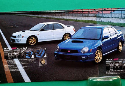Near-Mint 2000 Subaru Impreza STi 2nd Generation GDB Type Release Catalog