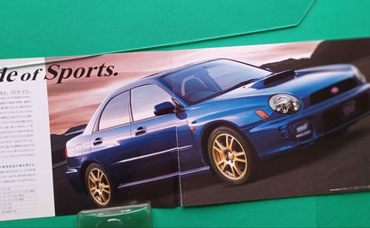 Near-Mint 2000 Subaru Impreza STi 2nd Generation GDB Type Release Catalog
