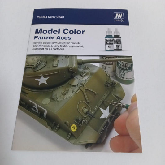 Model Color Panzer Aces Color Reference