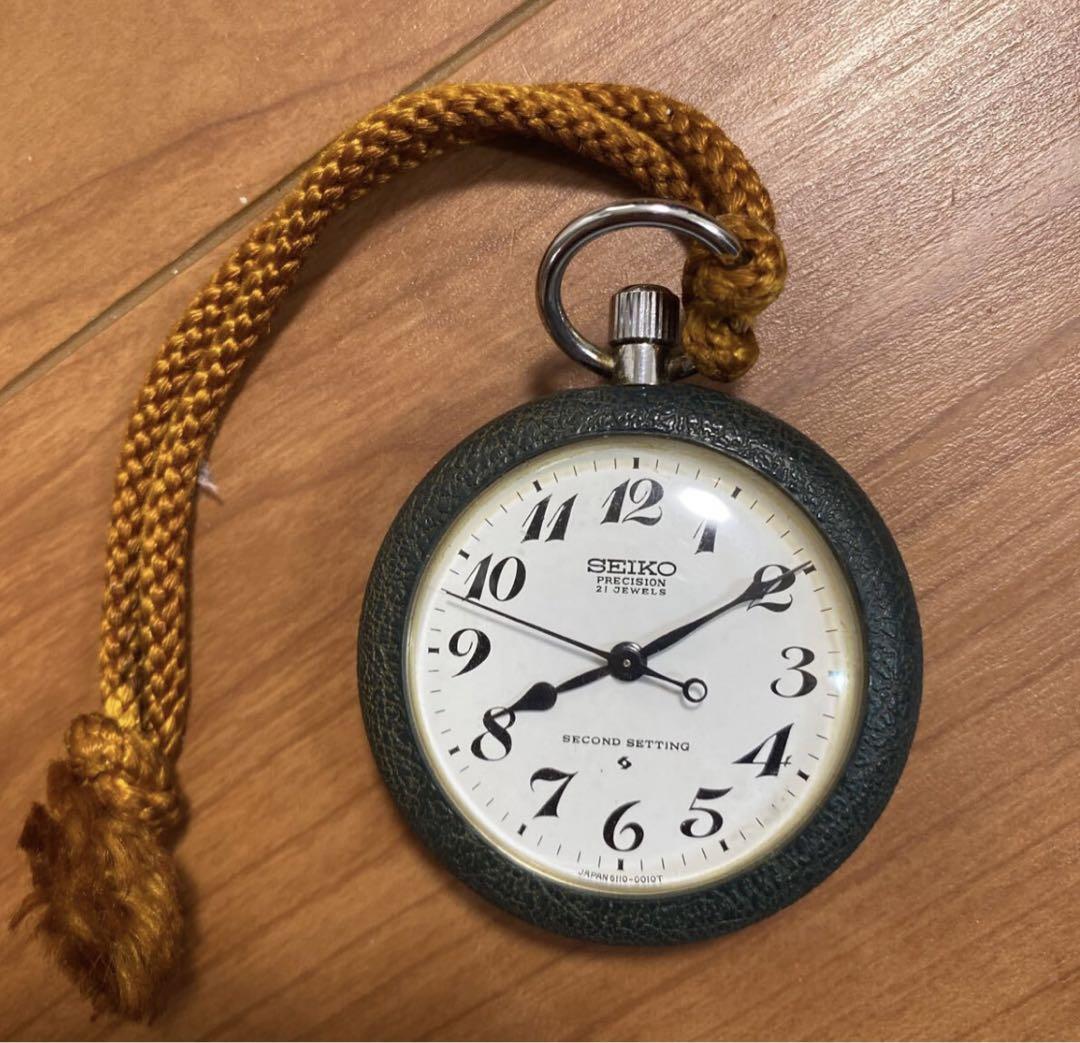 [Mechanical Watch] Seiko SEIKO Pocket Watch 1973 Hand-Wound Railway