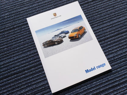 Porsche Model Range Catalog & Price List Set