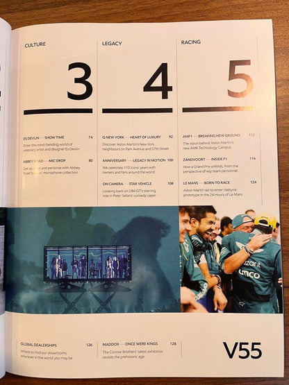 Aston Martin Quarterly Magazine V55