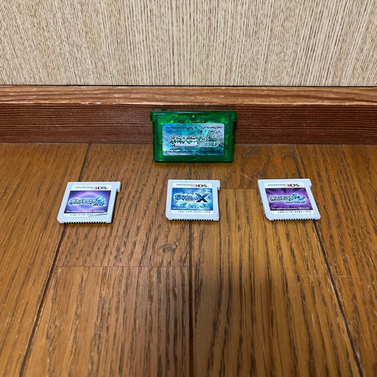 Pokémon Moon, Ultra Moon, X, and Emerald