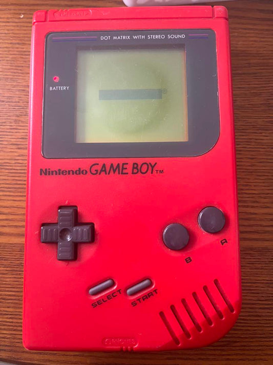 Nintendo GAME BOY Red Console