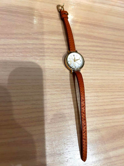 Brown Leather Analog Winding Watch (Disney Rapunzel)