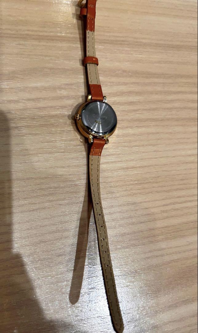 Brown Leather Analog Winding Watch (Disney Rapunzel)