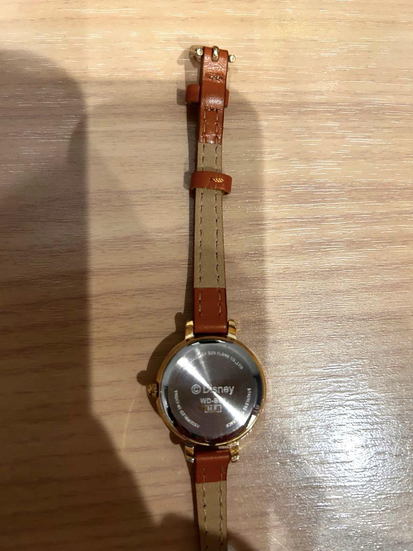 Brown Leather Analog Winding Watch (Disney Rapunzel)