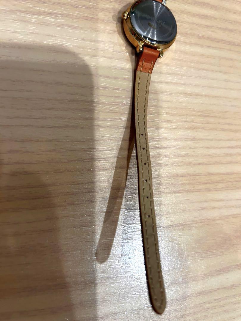 Brown Leather Analog Winding Watch (Disney Rapunzel)