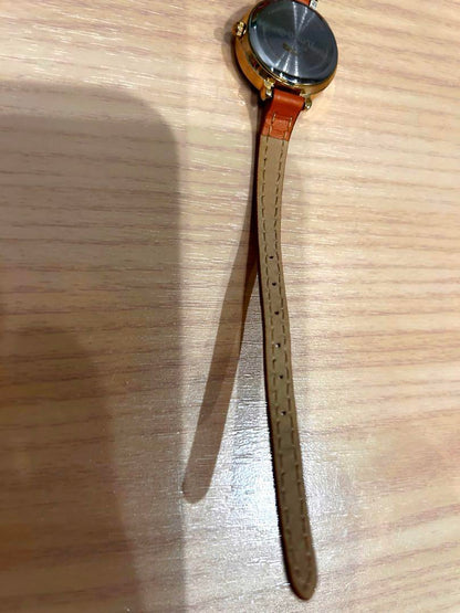 Brown Leather Analog Winding Watch (Disney Rapunzel)