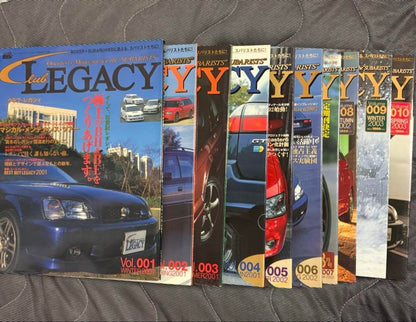 Rarity Club Legacy No.1-10 2001-2003