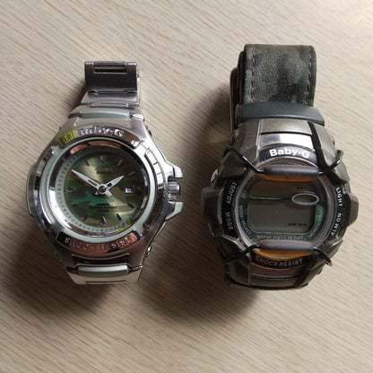 Baby-G Colorful Pattern Watch 2 Pieces