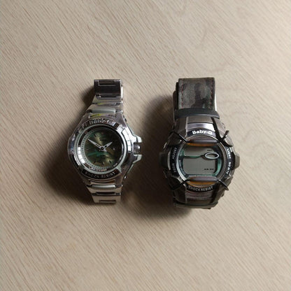 Baby-G Colorful Pattern Watch 2 Pieces