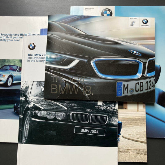 007 Bond Cars Including BMW i8 New Car Catalog 5 Points