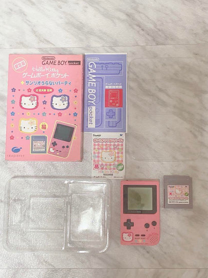 'Fully Tested' Sanrio Urari Party Game Boy Pocket in Box