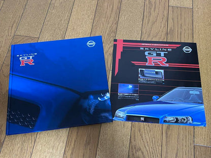 R34 GTR V-specII M-spec New Car Brochure