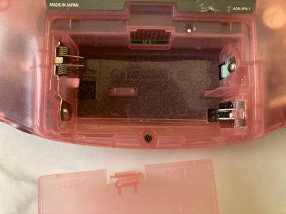 Game Boy Advance Clear Pink Console