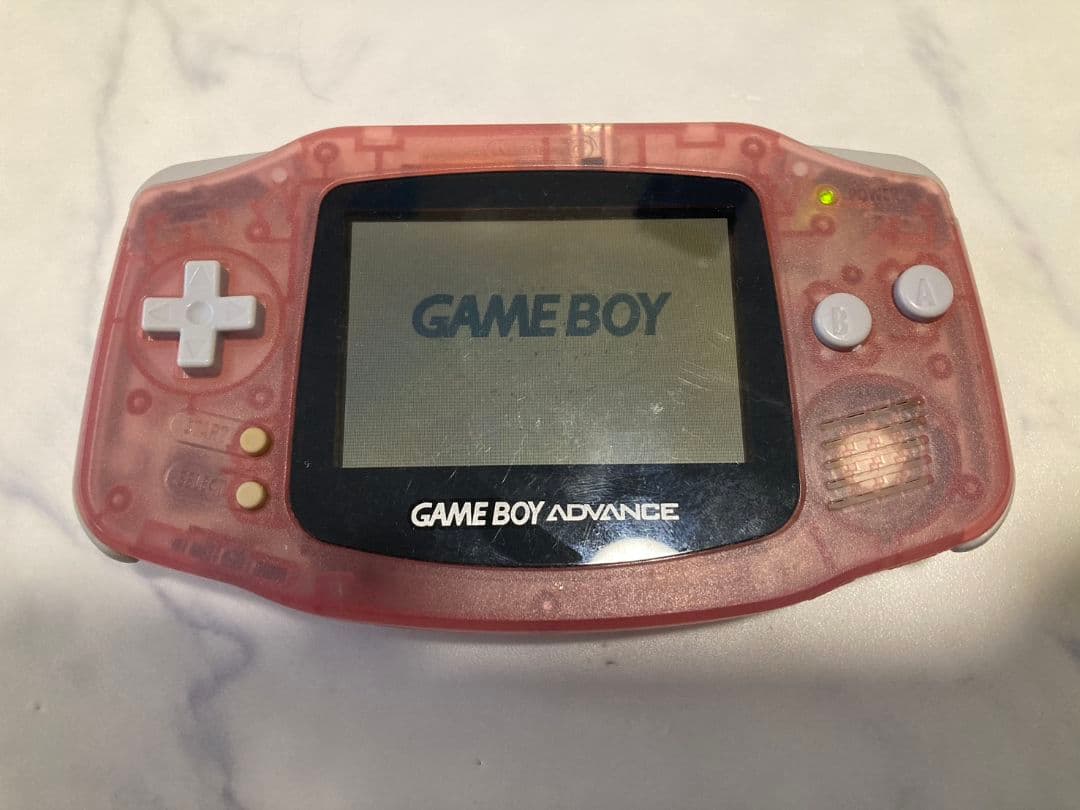 Game Boy Advance Clear Pink Console