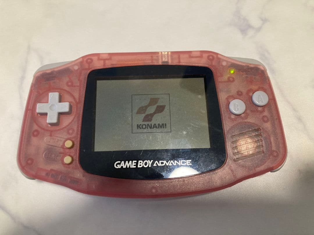 Game Boy Advance Clear Pink Console