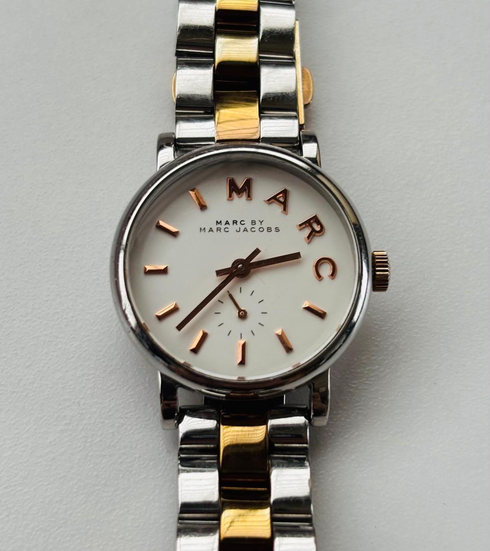 【New Battery for the Beautiful Item】Mark by Marc Jacobs' Baker Mini! Silver x Gold