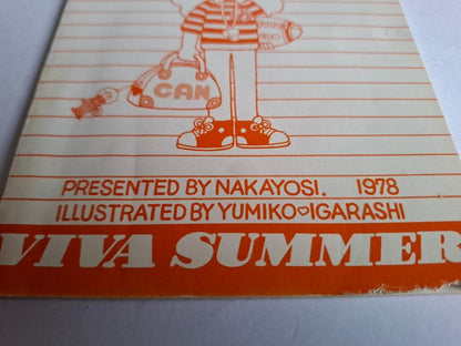 Candy Candy Viva Summer Note - Nakayoshi 1978