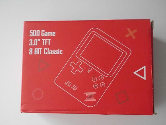 Game Boy Title 500 Games 3.0 Inch TFT 8-Bit Game Console