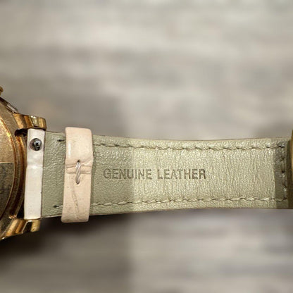 Swarovski Pink White Chronograph Watch