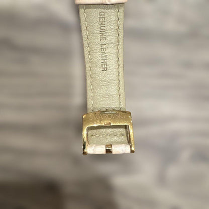 Swarovski Pink White Chronograph Watch