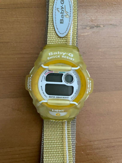Yellow Baby-G Digital Watch
