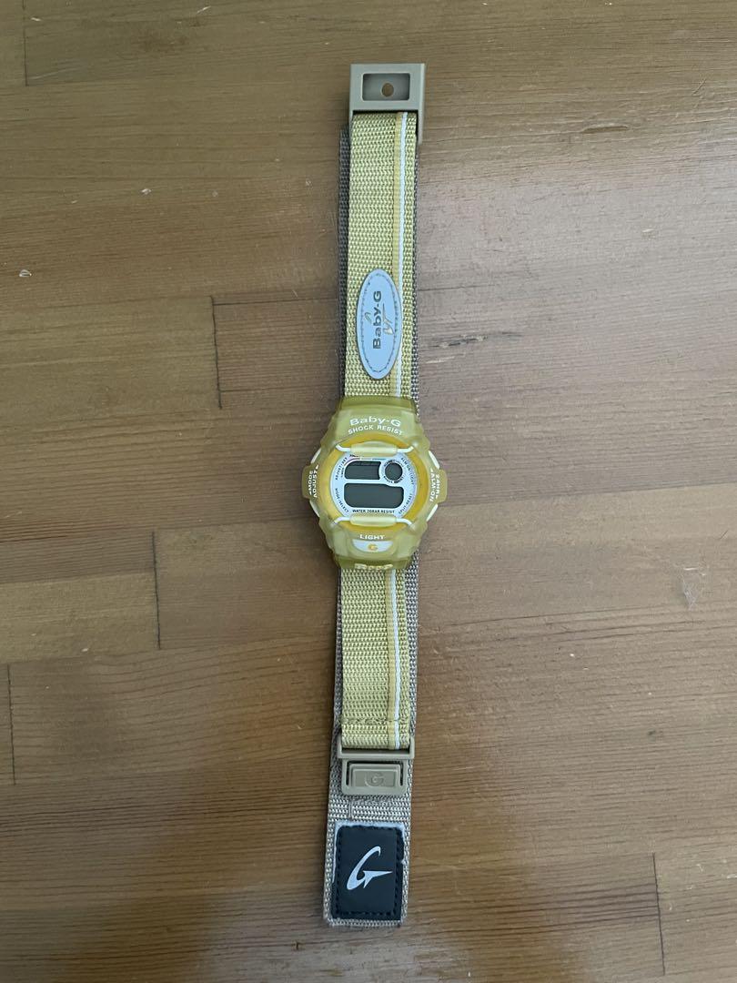 Yellow Baby-G Digital Watch