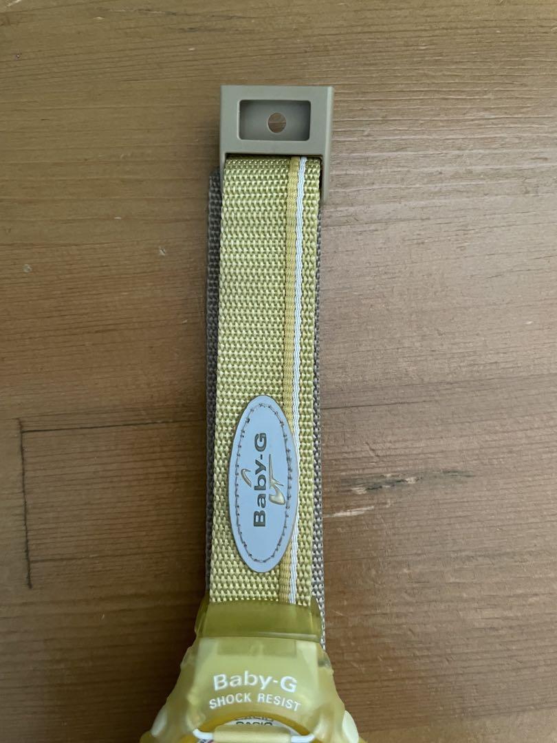 Yellow Baby-G Digital Watch