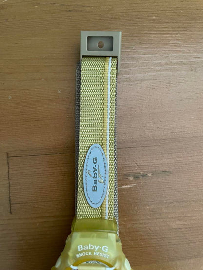 Yellow Baby-G Digital Watch