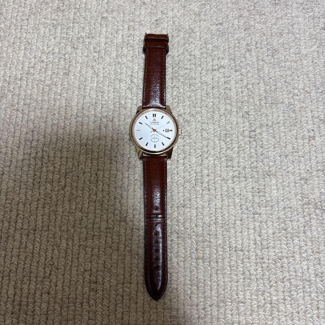 LOBOR COLLECTION Automatic Winding Watch White/Brown