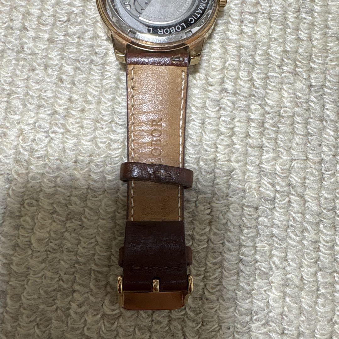 LOBOR COLLECTION Automatic Winding Watch White/Brown