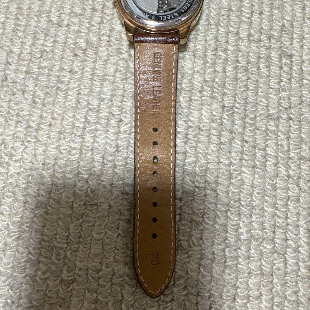 LOBOR COLLECTION Automatic Winding Watch White/Brown