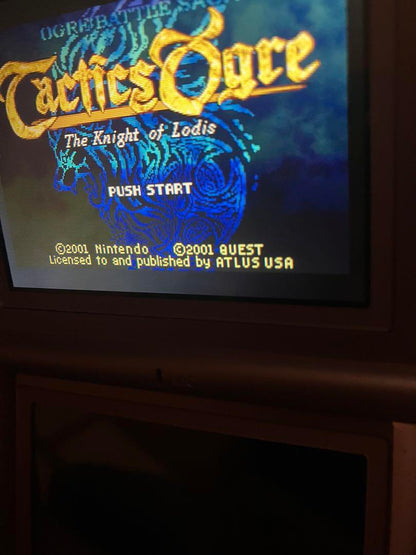 Tactics Ogre: The Knight of Lodis (GBA) - Overseas Edition