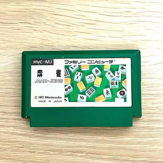 Nostalgic Mahjong (MAH-JONG) Nintendo Game Software Famicom