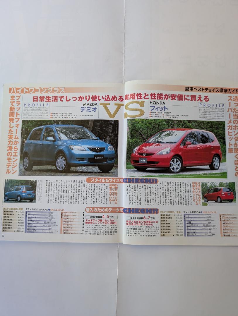 Mini Van & Wagon New Car Purchase Guide (2002/2003 Edition)