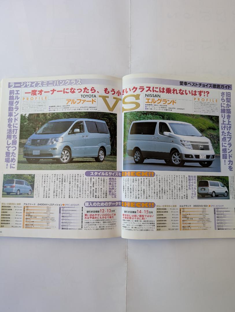 Mini Van & Wagon New Car Purchase Guide (2002/2003 Edition)