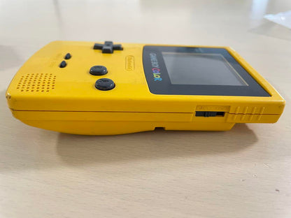 Nintendo Game Boy Color Yellow Body with 11 Games