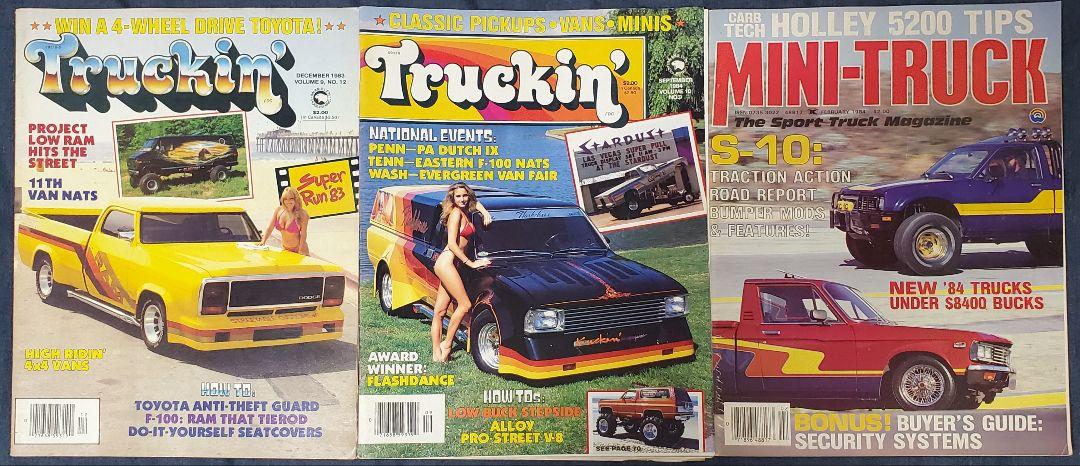 Truckin' Magazine Set 3 Volumes 1983 1984 Truckin'