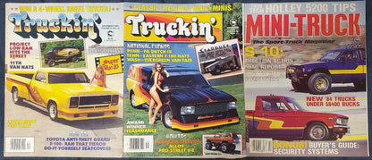 Truckin' Magazine Set 3 Volumes 1983 1984 Truckin'
